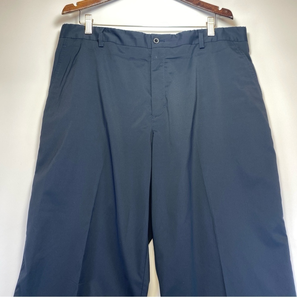 Nike Mens 38x30 ALTERED HEM 28" Length Golf Pants Dri-Fit Navy Blue Pockets - Picture 6 of 15